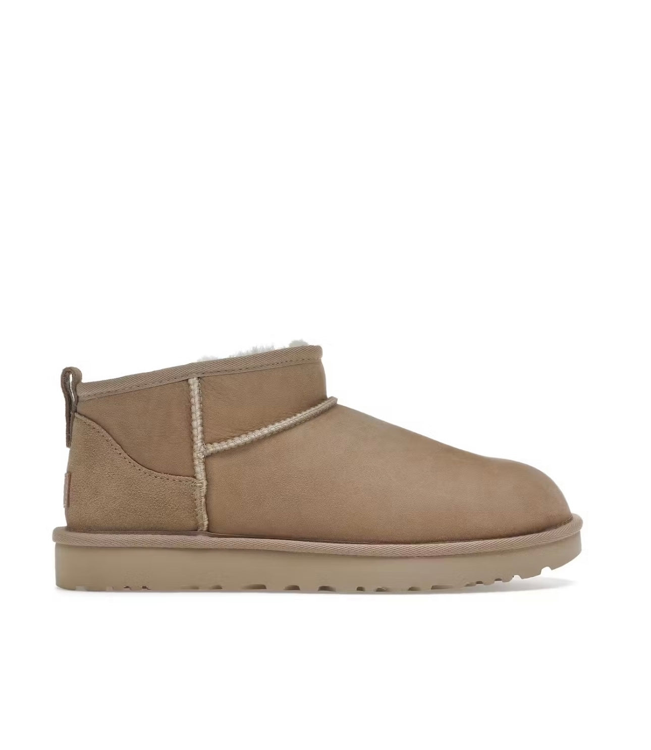 Ugg classic ultra mini ankle boots cream