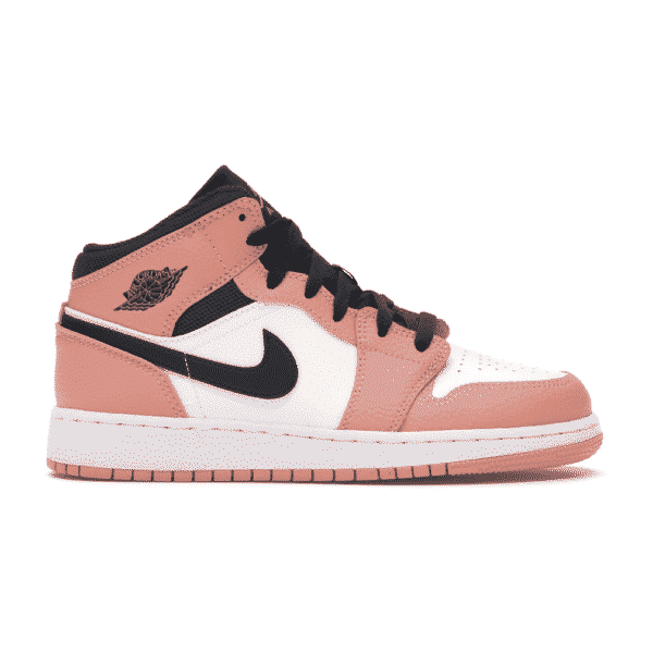 Air Jordan 1 Mid Pink Quartz - high-performance athletic footwear in Pink with advanced cushioning