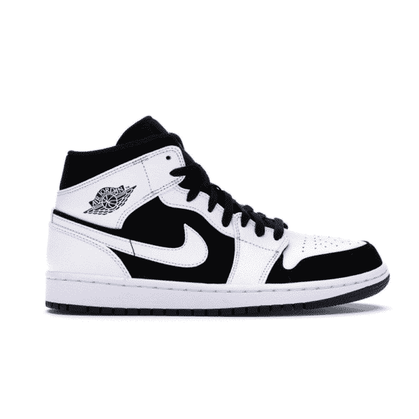 Air Jordan 1 Mid Retro Tuxedo - high-performance athletic footwear with advanced cushioning