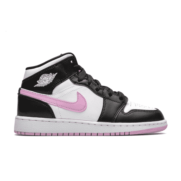 Air Jordan 1 Mid GS Light Arctic Pink - high-performance athletic footwear in Pink with advanced cushioning