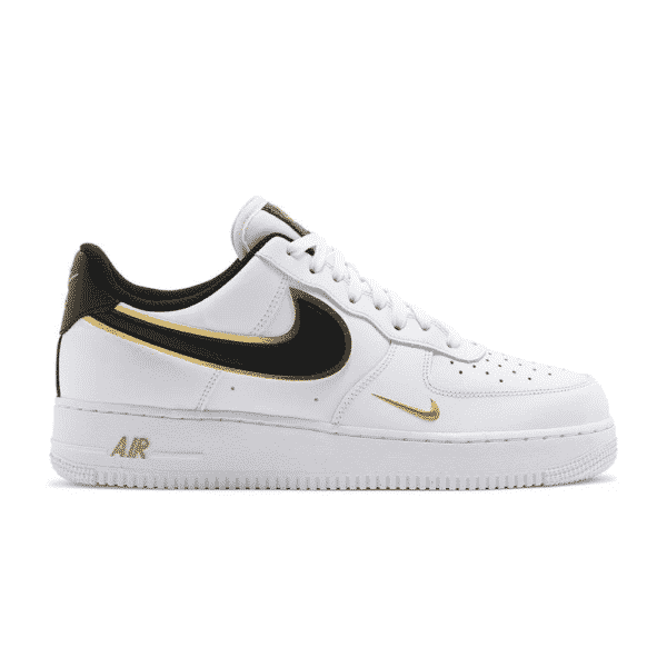 Air Force 1 White Metallic Gold - high-performance athletic footwear in White with advanced cushioning