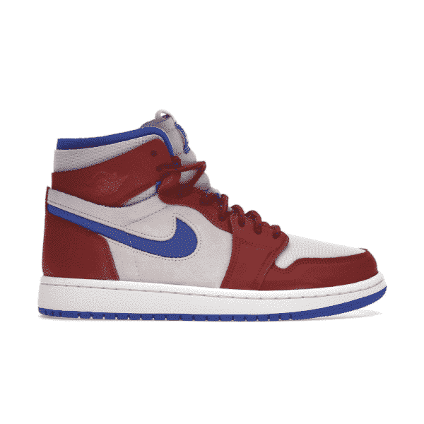 Air Jordan 1 High Zoom Air CMFT Team Red - high-performance athletic footwear in Red with advanced cushioning