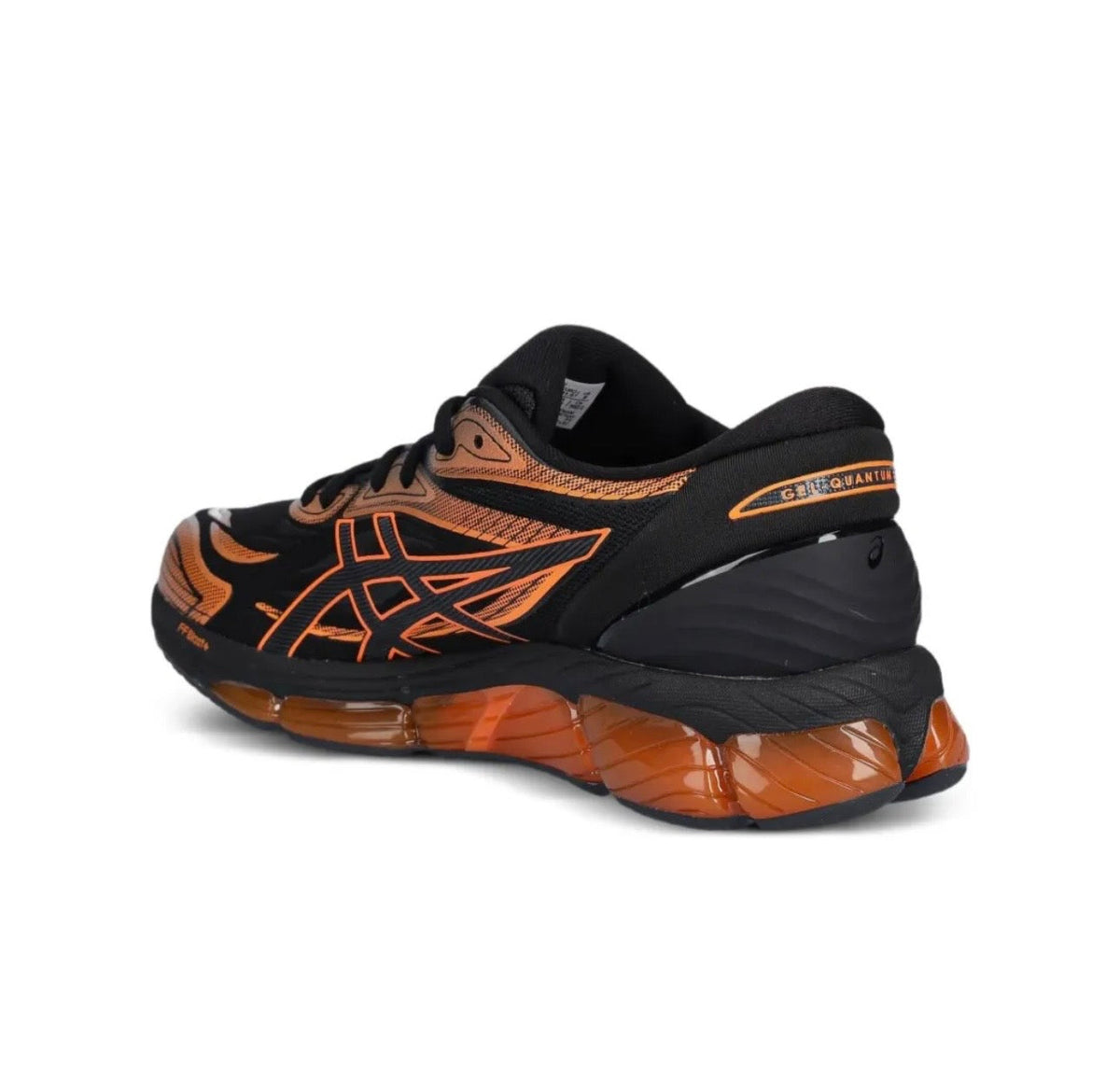 Asics GEL Quantum 360 black orange - high-performance athletic footwear in Black with advanced cushioning