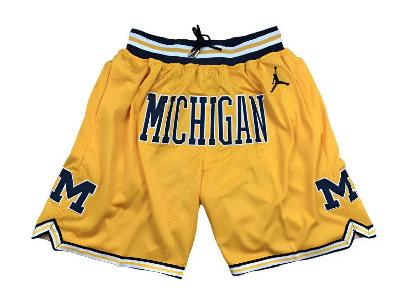 NBA Shorts Just Don Michigan University | מכנסיי אנ.בי.איי