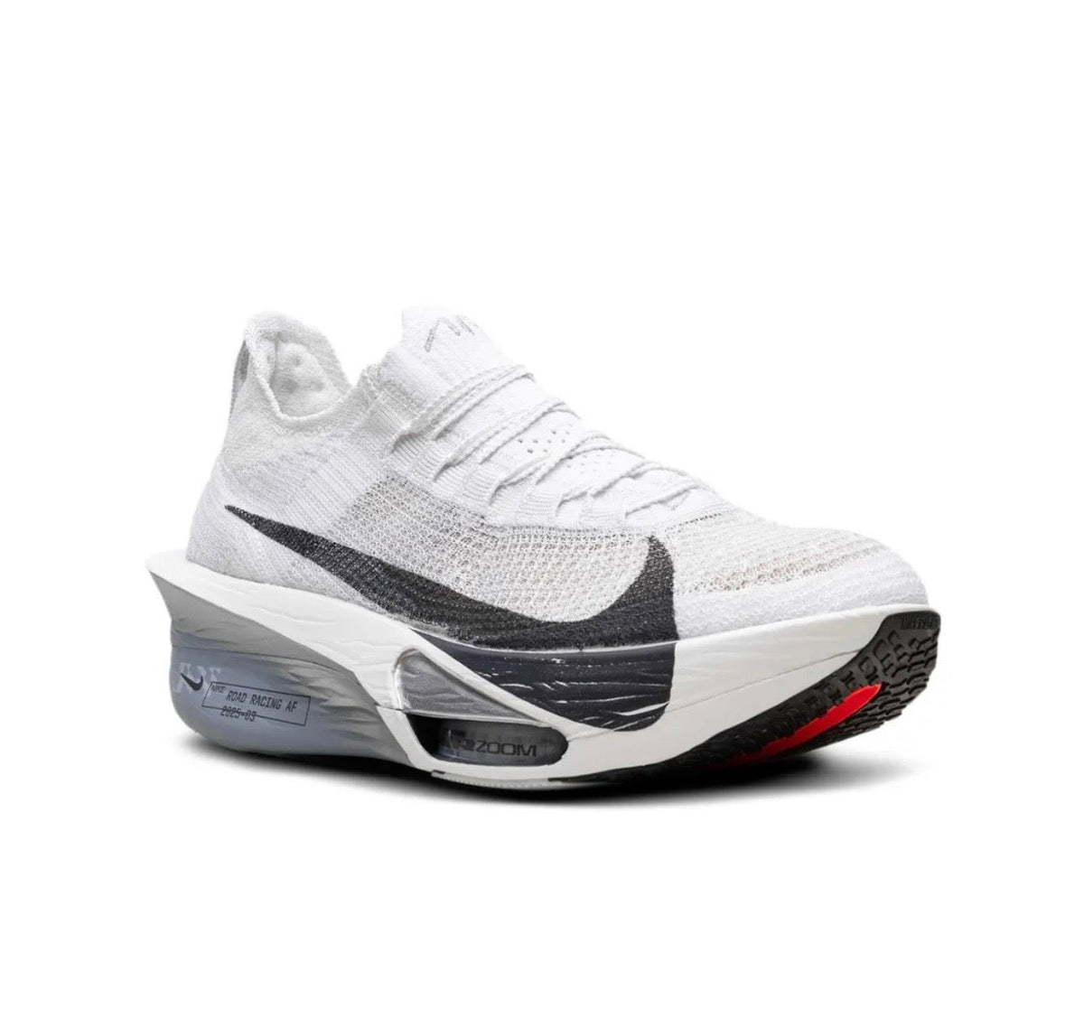 Nike ZOOMX Vaporfly white black - high-performance athletic footwear in Black with advanced cushioning
