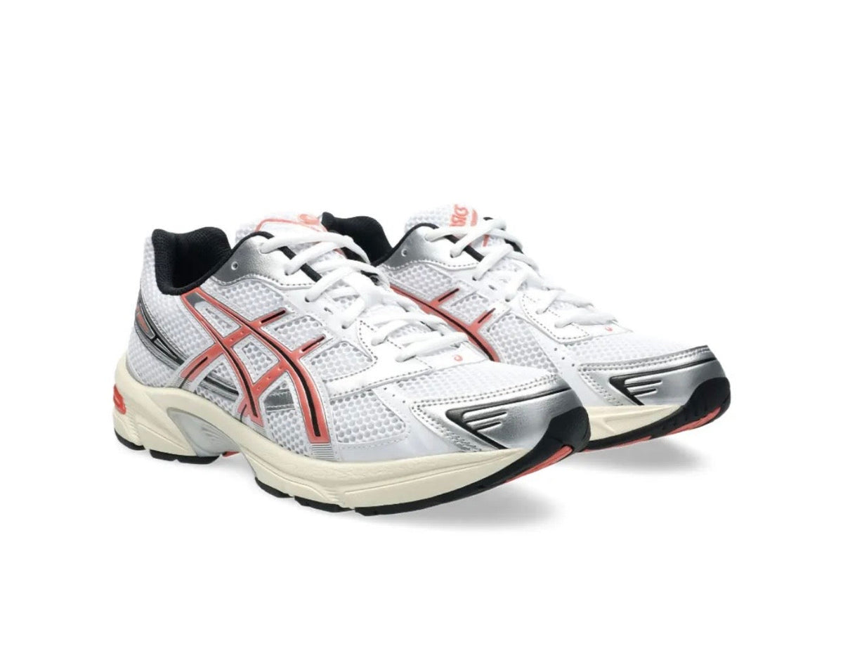 ASICS Gel 1130 silver red - high-performance athletic footwear in Red with advanced cushioning