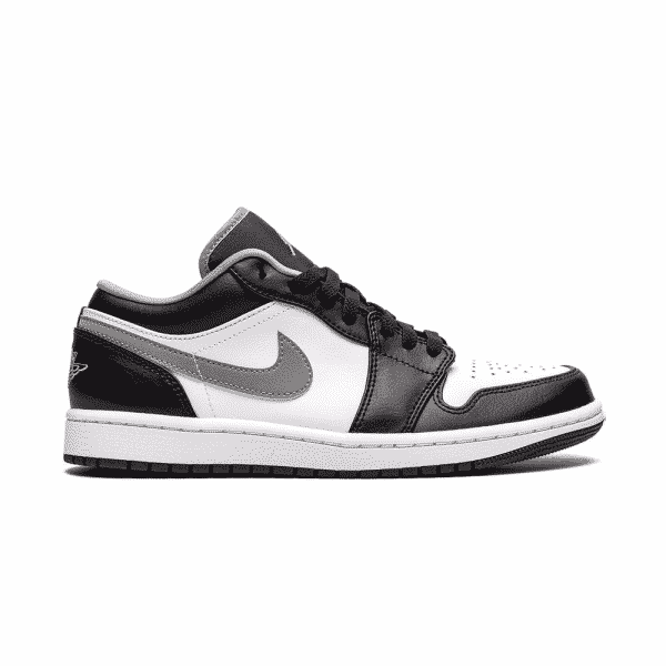 Air Jordan 1 Low Black White Grey - high-performance athletic footwear in Black with advanced cushioning
