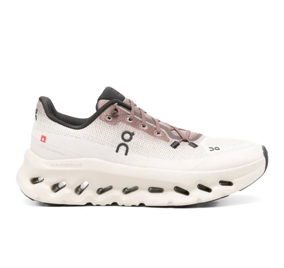 On Cloudtilt white brown - high-performance athletic footwear in White with advanced cushioning