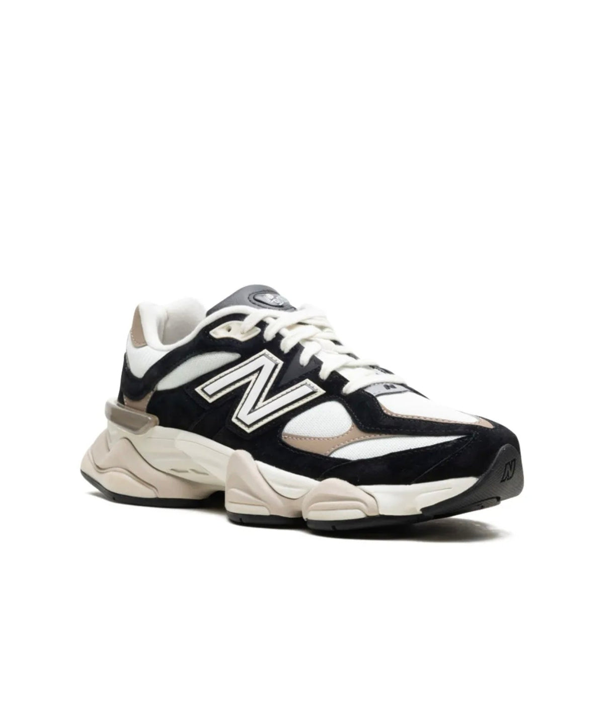 New Balance 9060 Black Grey Beige - high-performance athletic footwear in Black with advanced cushioning