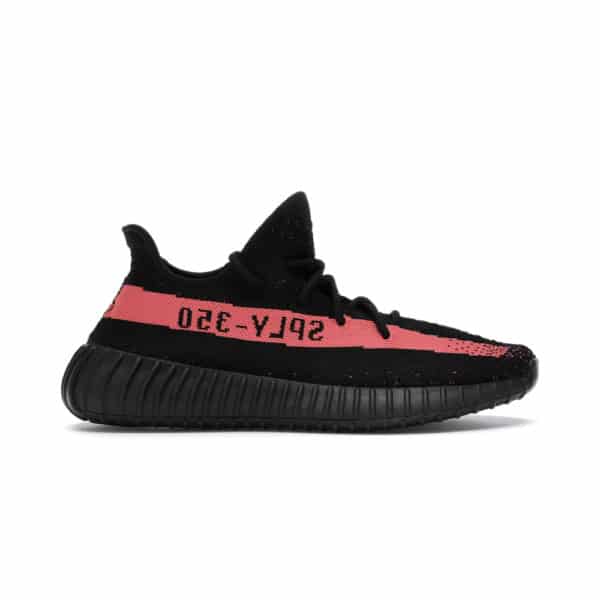 Adidas Yeezy Boost 350 V2 Core Black Red - high-performance athletic footwear in Black with advanced cushioning