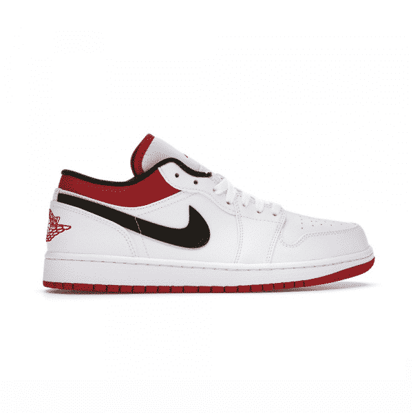 Air Jordan 1 Low White University Red Black - high-performance athletic footwear in Black with advanced cushioning
