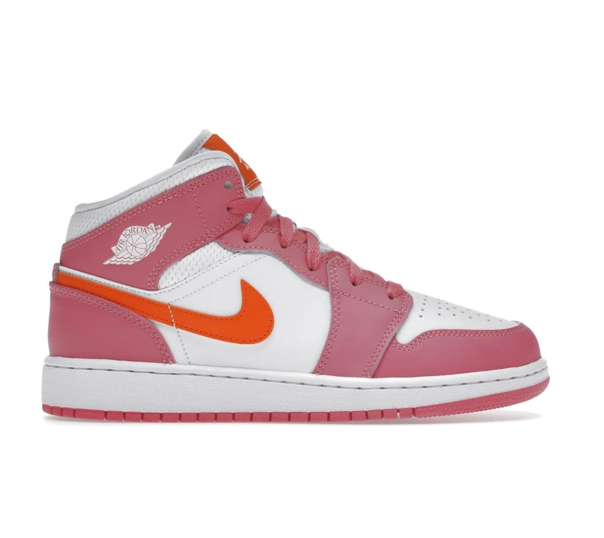 Air Jordan 1 Mid Pinksicle - high-performance athletic footwear in Pink with advanced cushioning