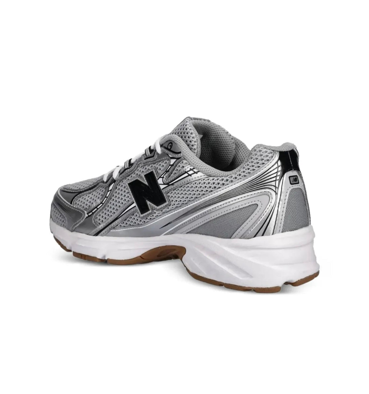 New Balance 740 Silver Black - high-performance athletic footwear in Black with advanced cushioning