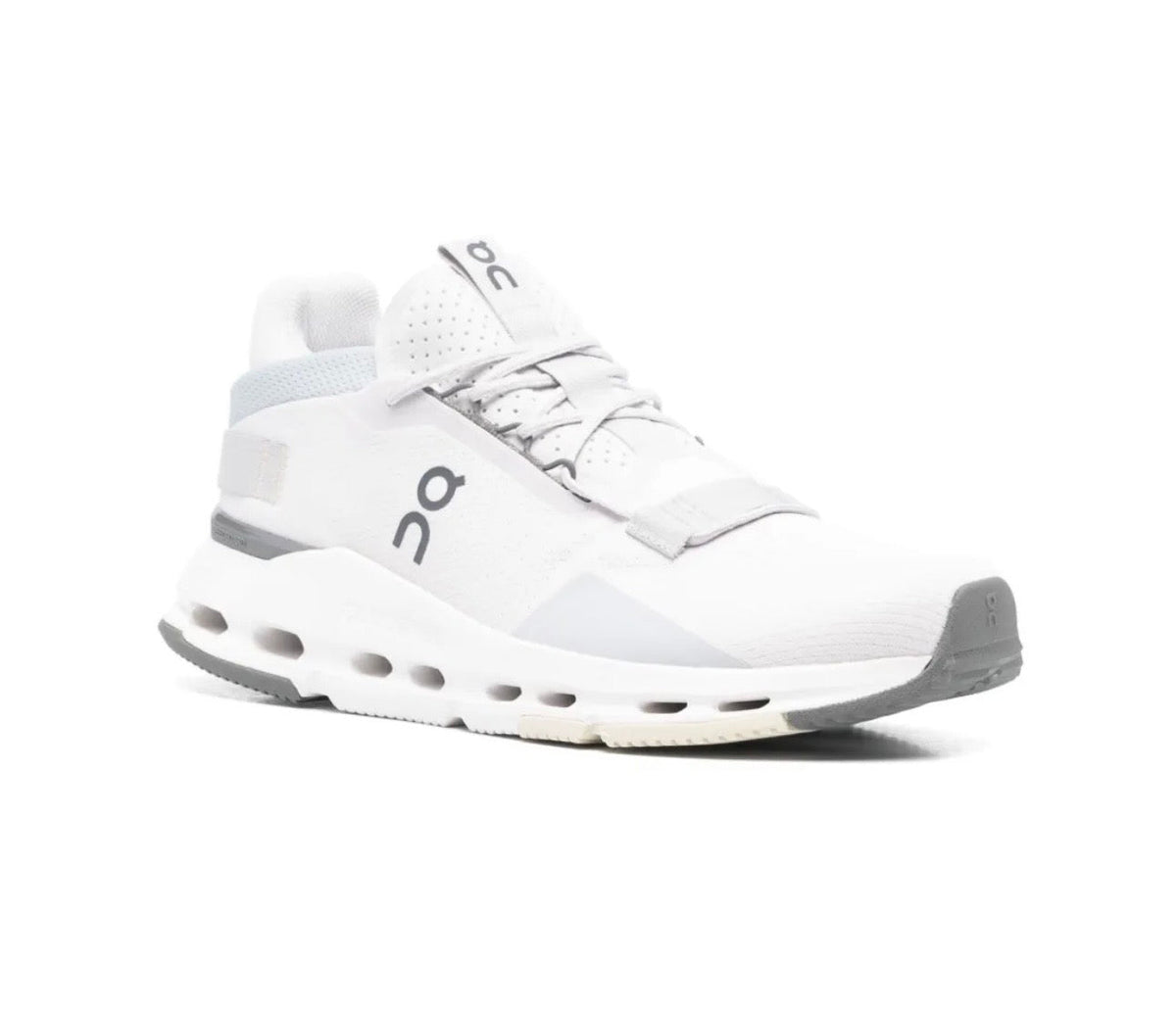 On Cloudnova White - high-performance athletic footwear in White with advanced cushioning