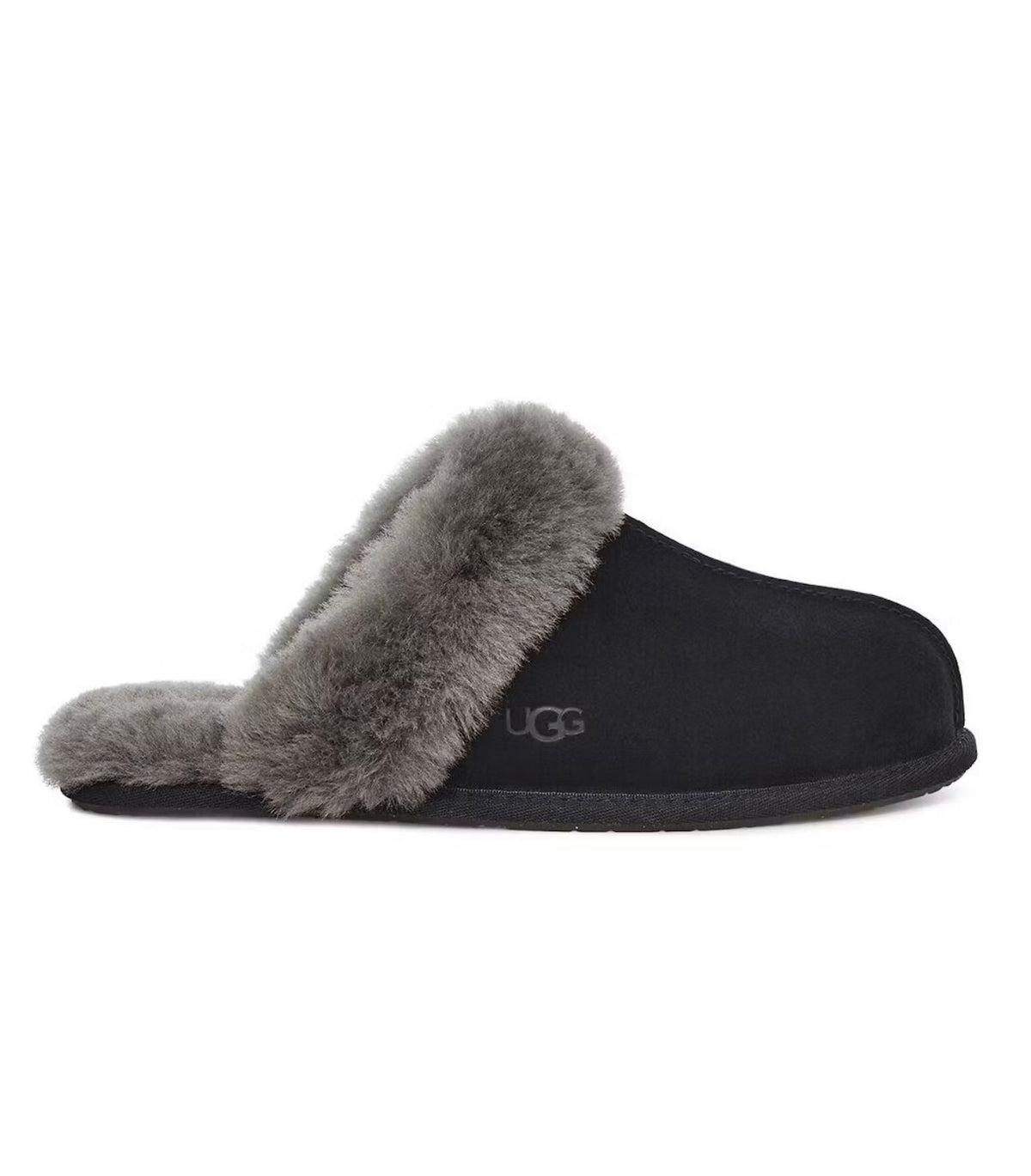 Ugg shearing - trim slippers black grey - high-performance athletic footwear in Black with advanced cushioning