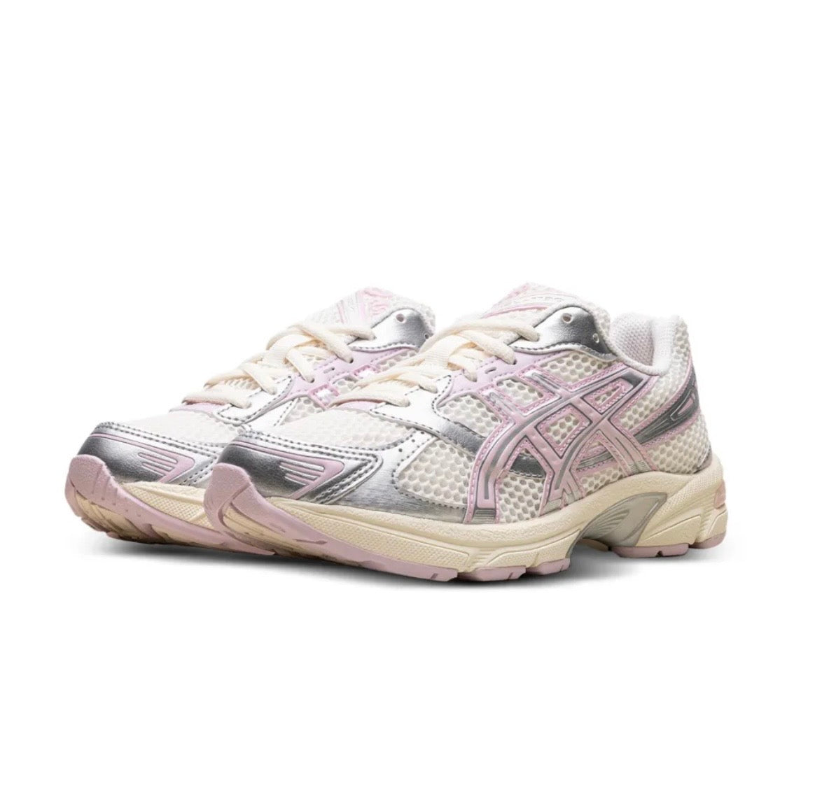 ASICS Gel 1130 silver pink - high-performance athletic footwear in Pink with advanced cushioning