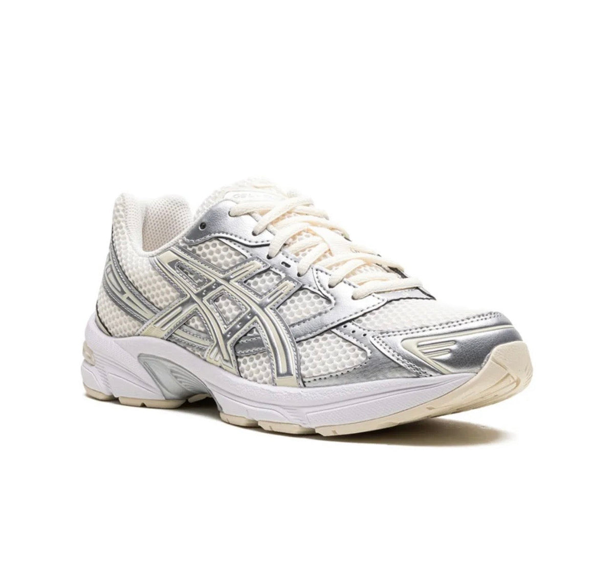 ASICS Gel 1130 silver cream - high-performance athletic footwear in Silver with advanced cushioning