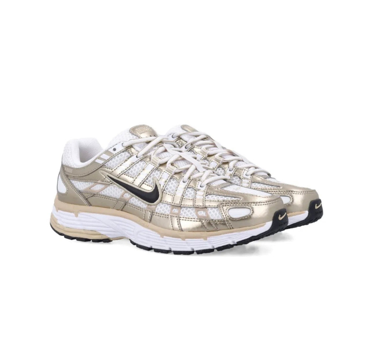 Nike P6000 White Metallic - high-performance athletic footwear in White with advanced cushioning