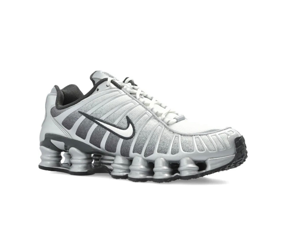 Nike Shox White Grey - high-performance athletic footwear in White with advanced cushioning