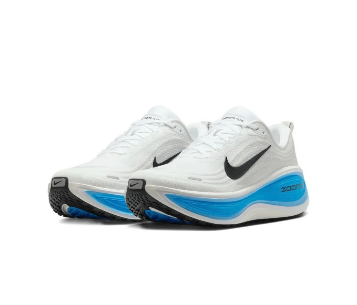 Nike Vomero Plus White Blue high-performance athletic footwear Blue