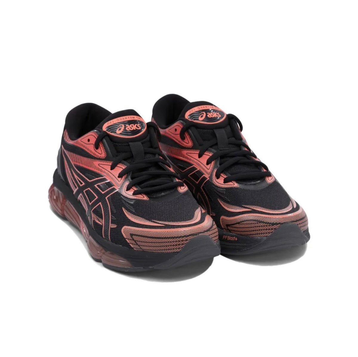Asics GEL Quantum 360 black red - high-performance athletic footwear in Black with advanced cushioning