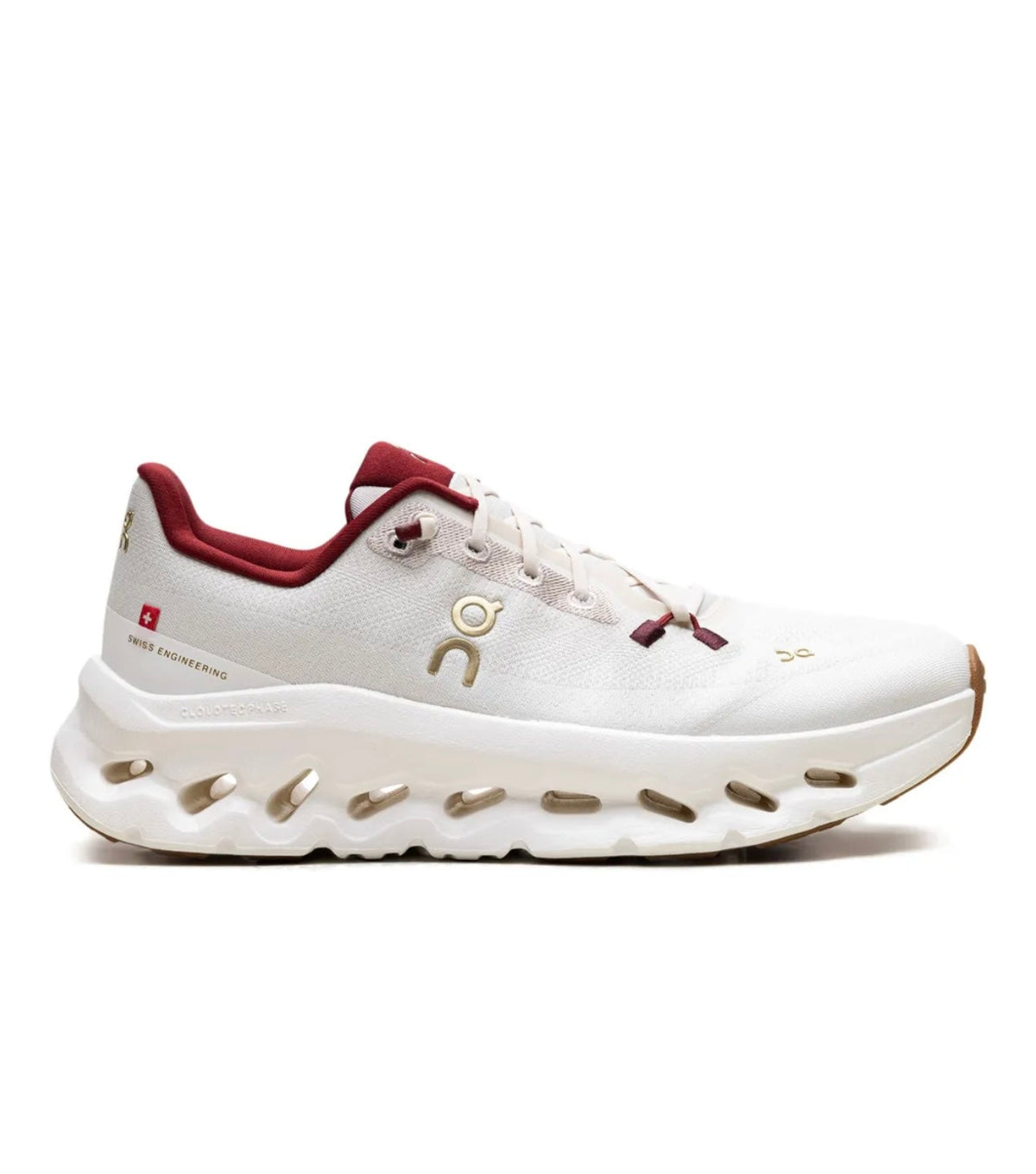 On Cloudtilt White Red - high-performance athletic footwear in White with advanced cushioning