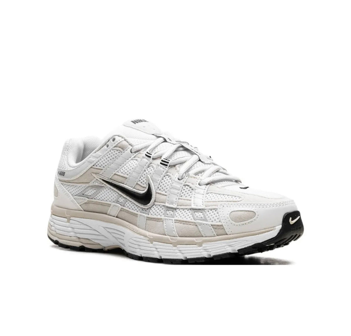 Nike P6000 White Cream Black - high-performance athletic footwear in Black with advanced cushioning