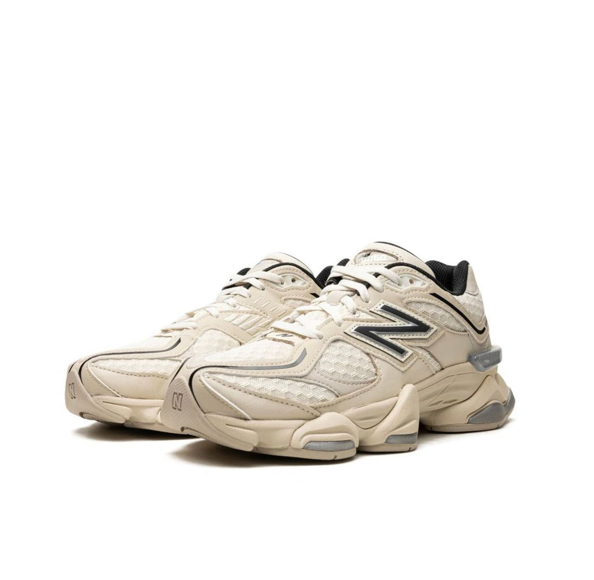 New Balance 9060 Cream Black - high-performance athletic footwear in Black with advanced cushioning