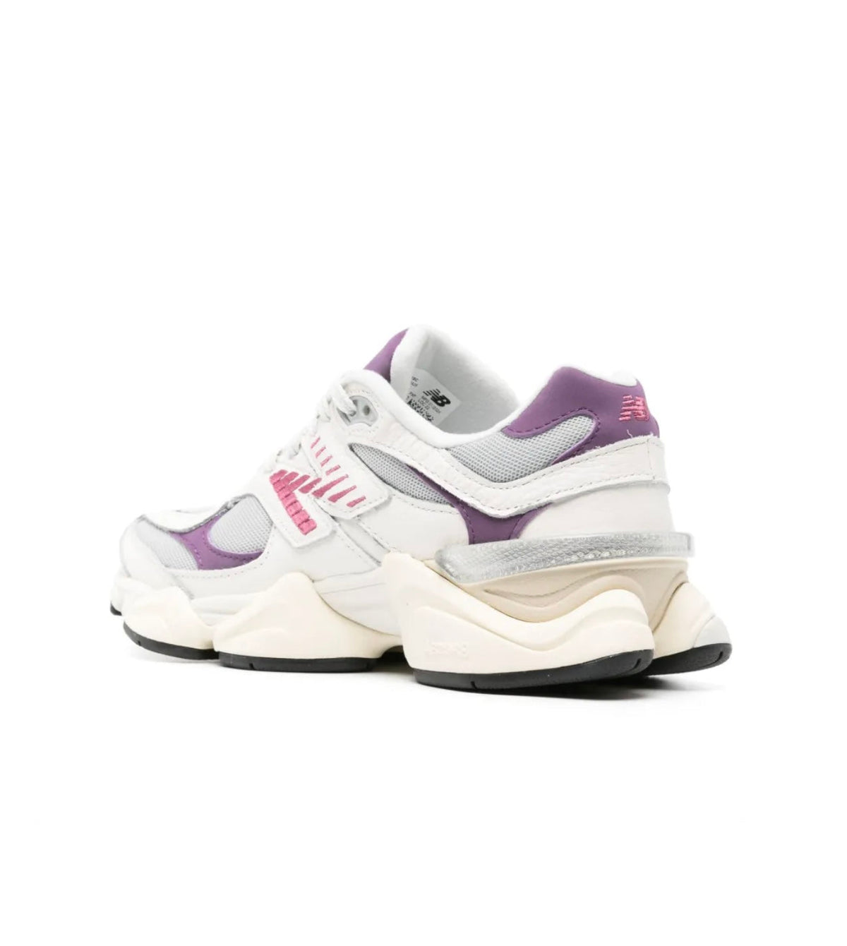 New Balance 9060 White Beetroot - high-performance athletic footwear in White with advanced cushioning