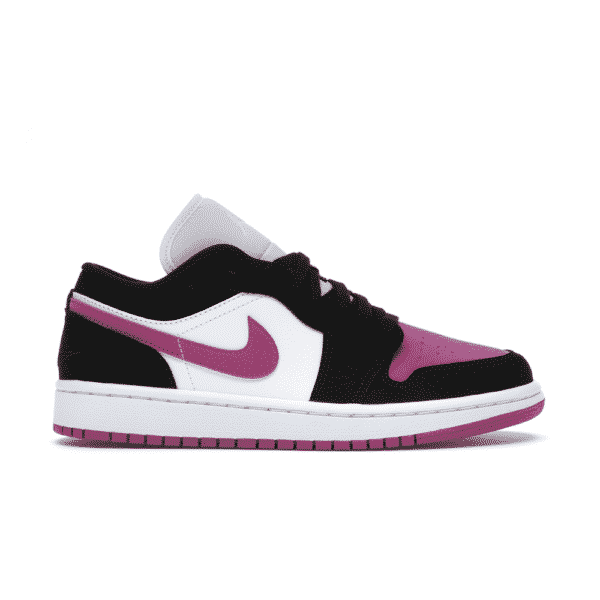 Air Jordan 1 Low Black Cactus Flower - high-performance athletic footwear in Black with advanced cushioning