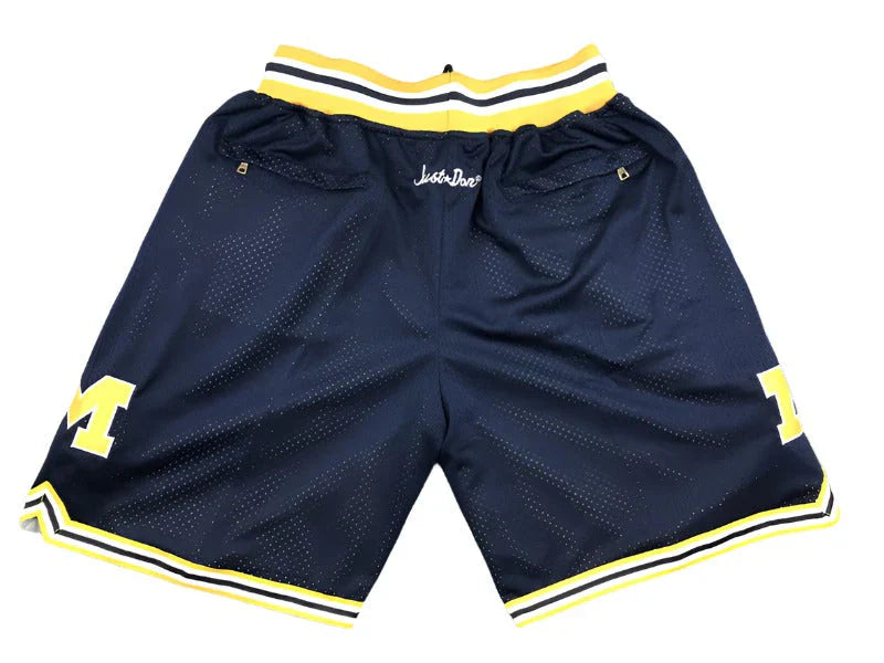 NBA Shorts Just Don Michigan University | מכנסיי אנ.בי.איי