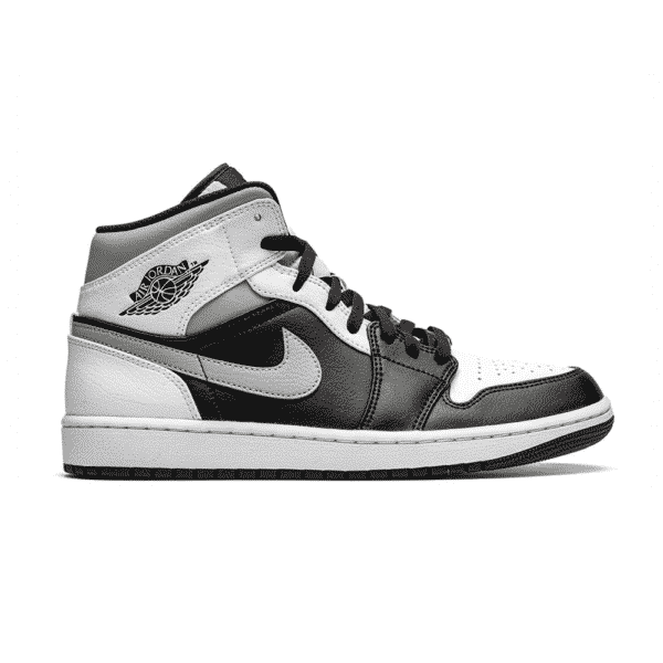 Air Jordan 1 Mid Black Grey - high-performance athletic footwear in Black with advanced cushioning