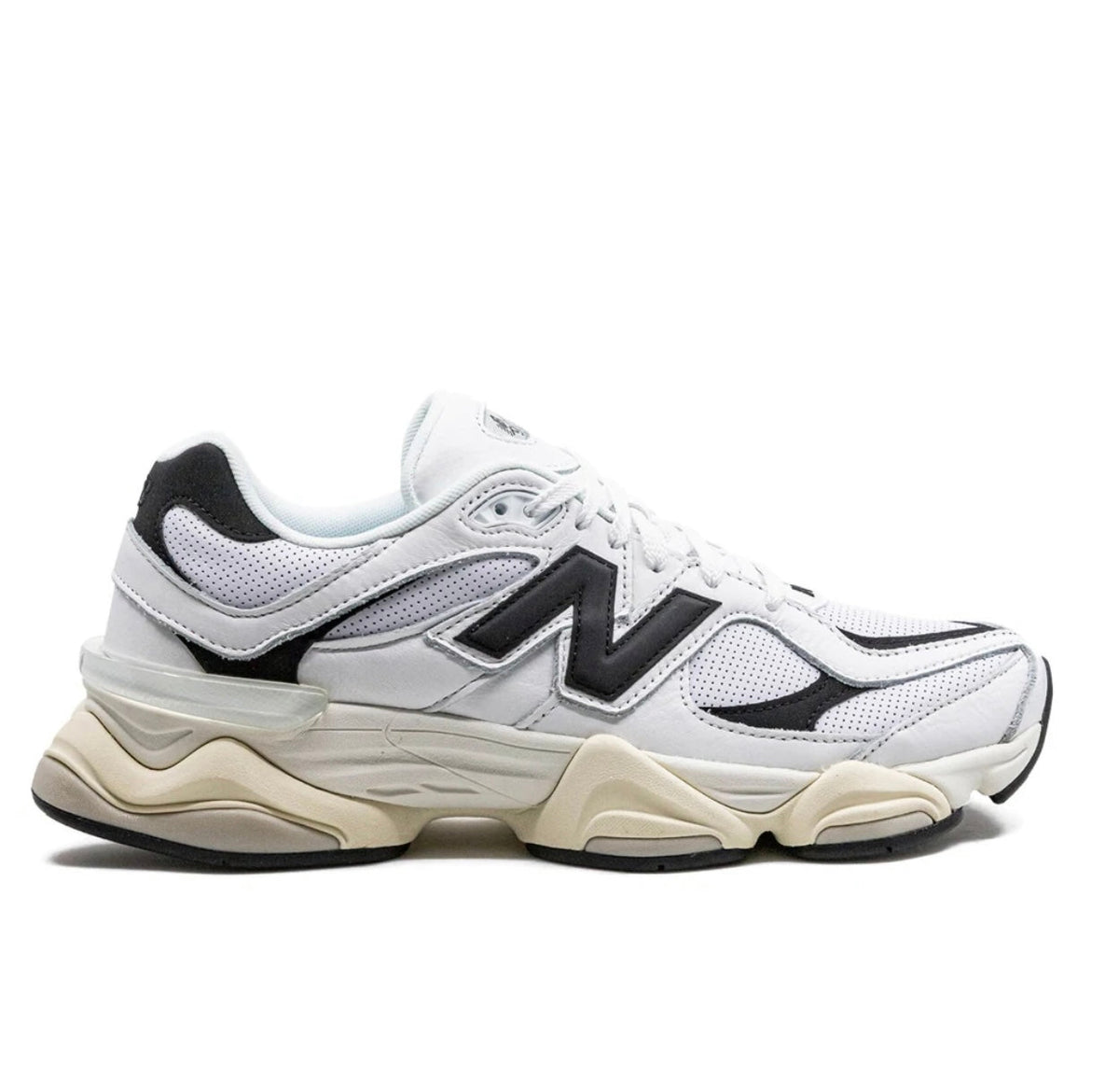 New Balance 9060 White Black - high-performance athletic footwear in Black with advanced cushioning