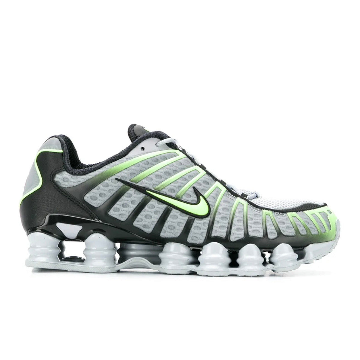 Nike Shox Grey Green - high-performance athletic footwear in Green with advanced cushioning