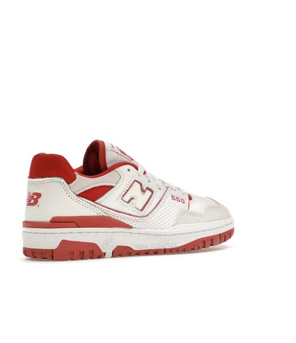 New Balance 550 red - high-performance athletic footwear in Red with advanced cushioning