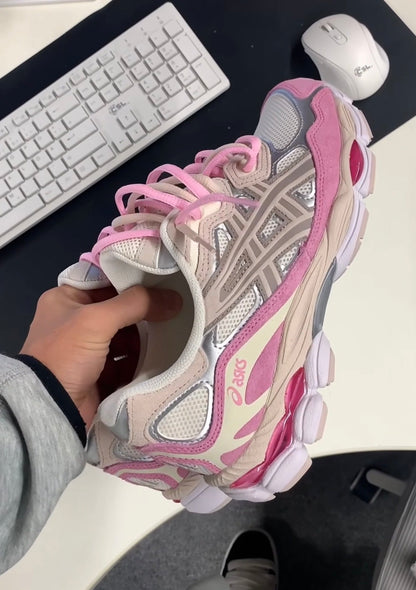 Asics Gel NYC White Pink