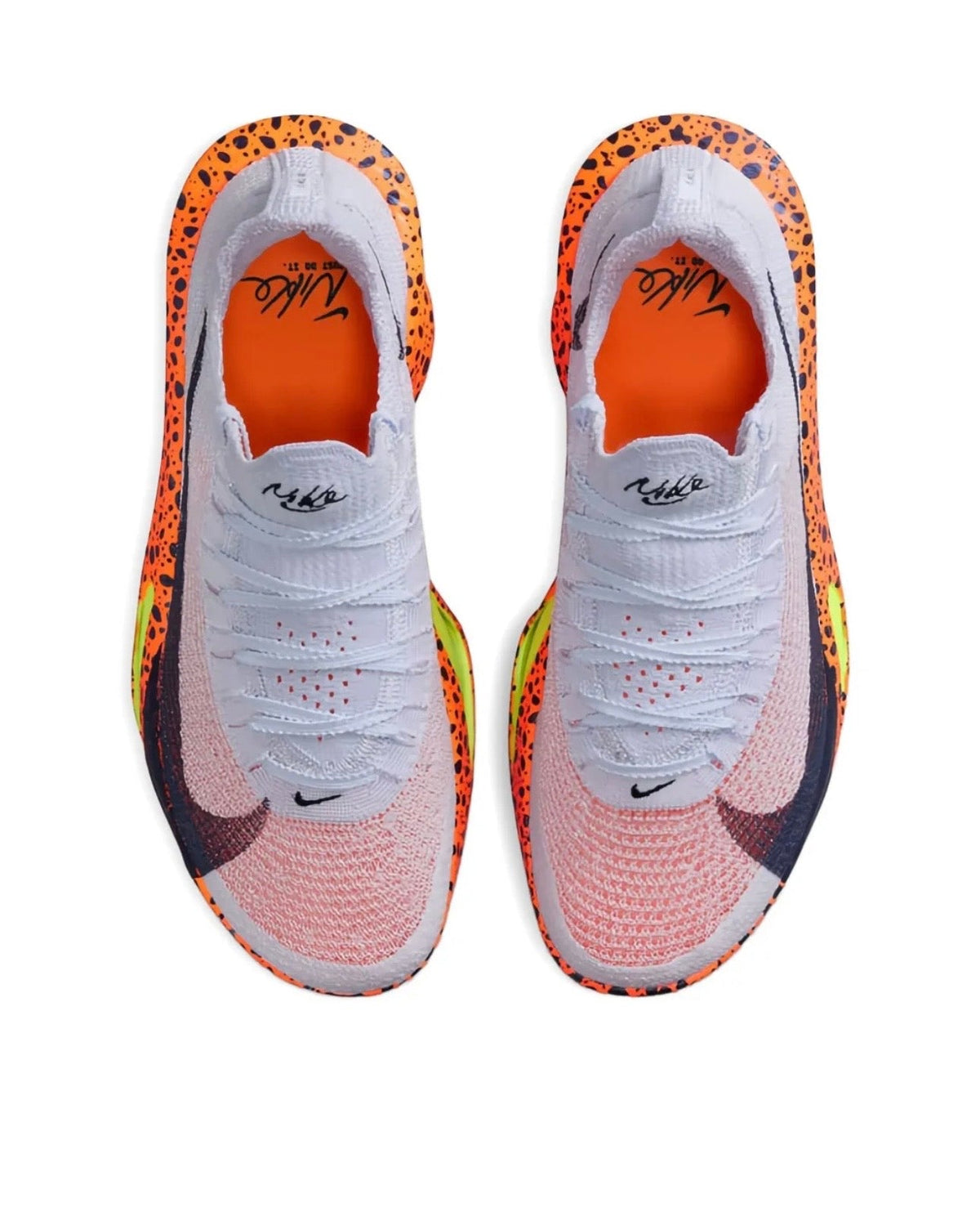 Nike ZOOMX Vaporfly white orange - high-performance athletic footwear in White with advanced cushioning
