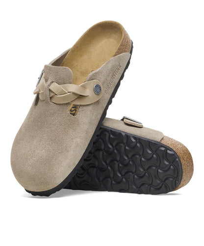 Birkenstock Boston braided taupe