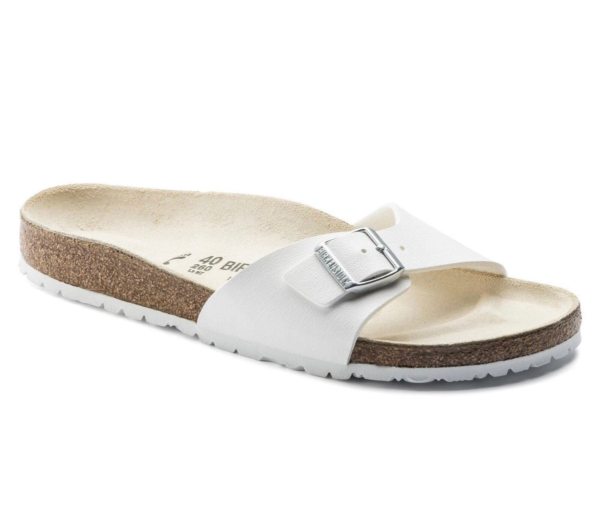 Birkenstock Madrid White - high-performance athletic footwear in White with advanced cushioning