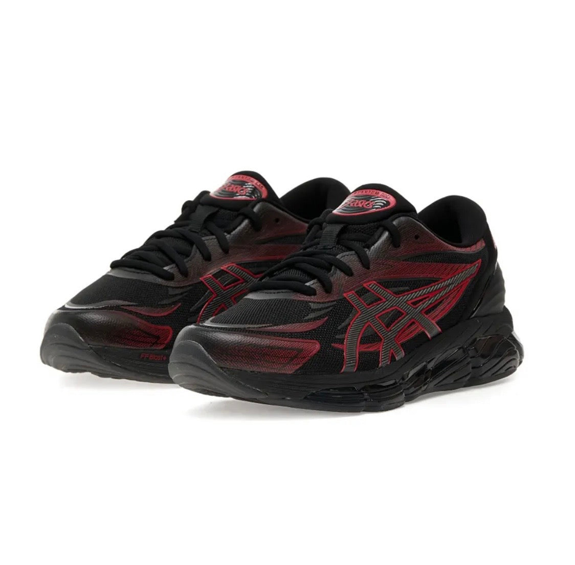 Asics GEL Quantum 360 black red - high-performance athletic footwear in Black with advanced cushioning