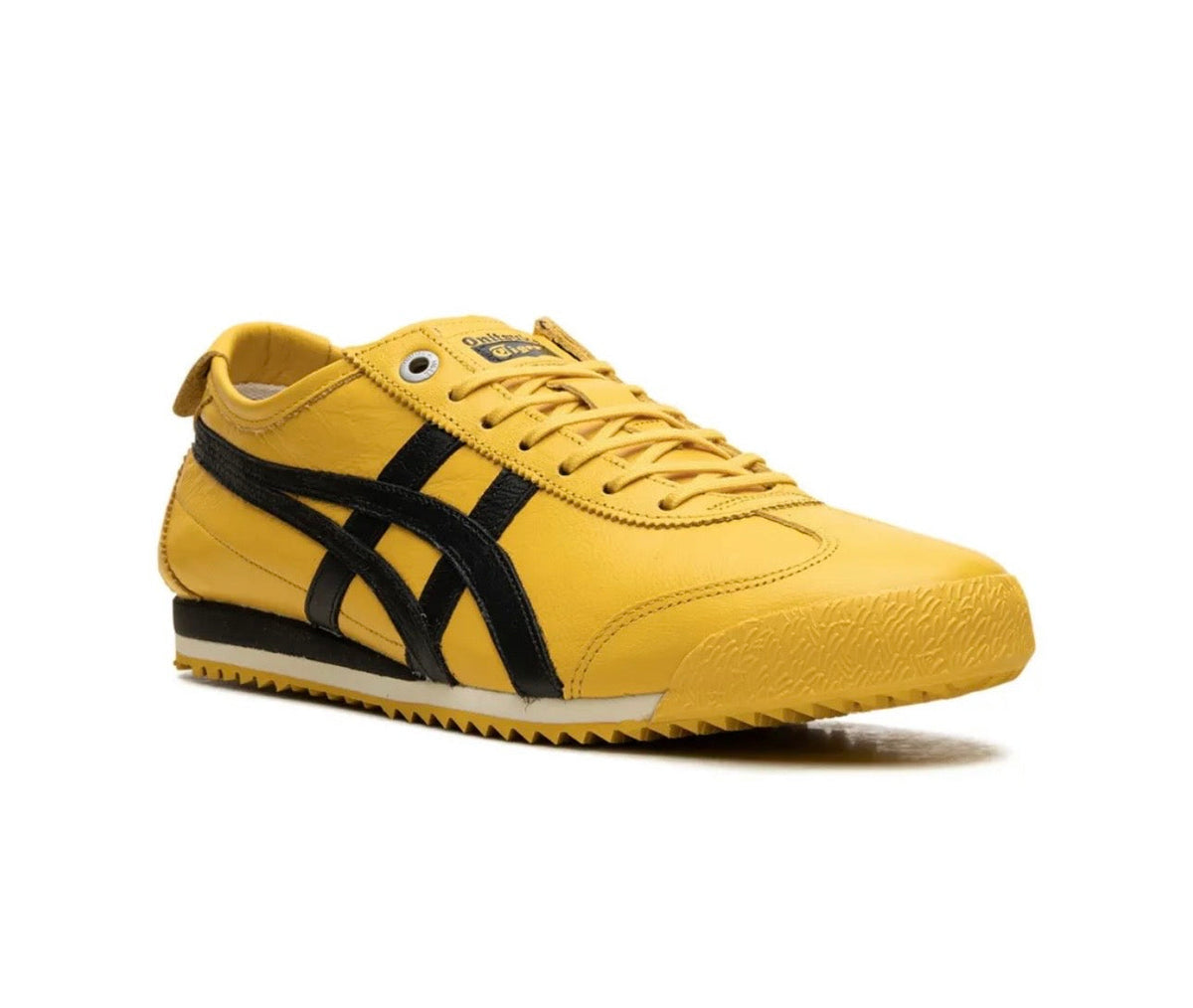Onitsuka Tiger Mexico black & yellow high-performance athletic footwear Yellow