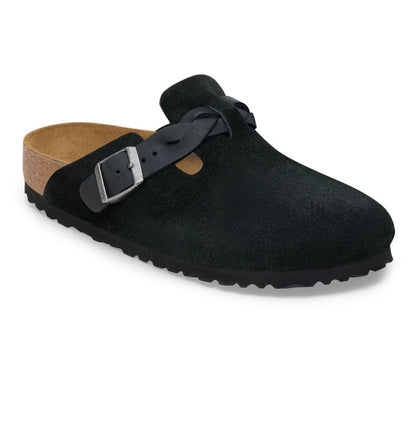 Birkenstock Boston braided black - high-performance athletic footwear in Black with advanced cushioning