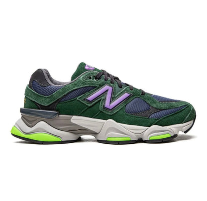 New Balance 9060 Green Purple - high-performance athletic footwear in Green with advanced cushioning