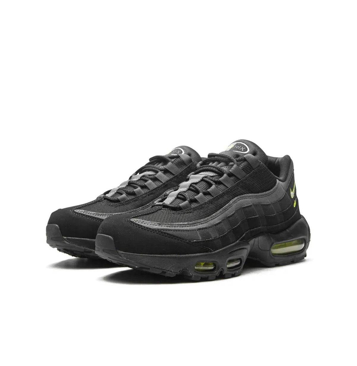 Nike air Vapormax 95?grey black green - high-performance athletic footwear in Black with advanced cushioning