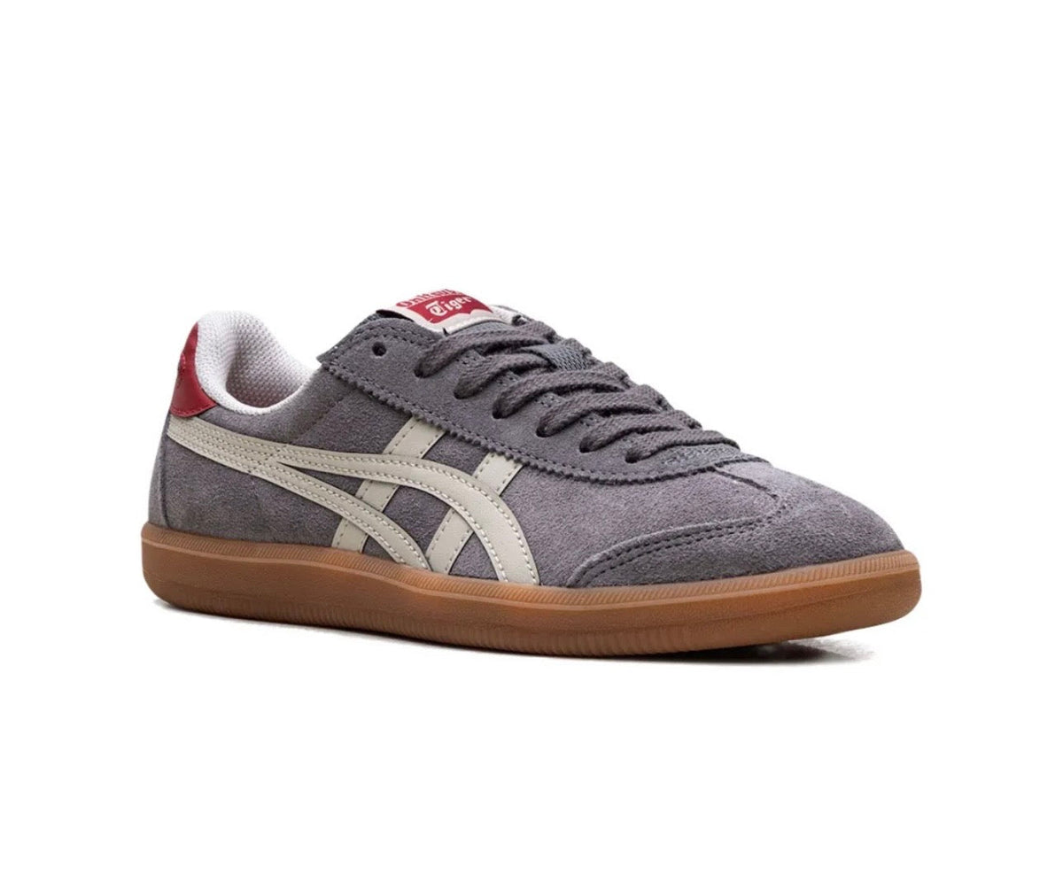Onitsuka Tiger Tokuten grey red high-performance athletic footwear Grey