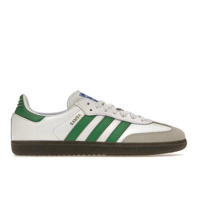 Adidas Samba white green grey