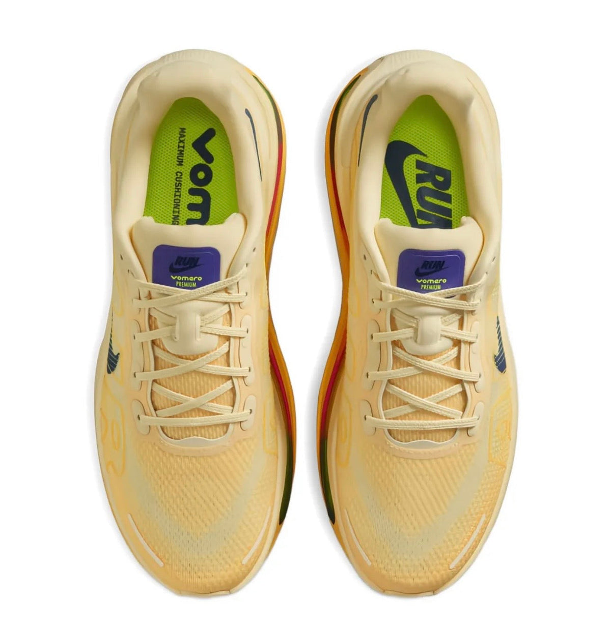Nike Vomero Premium Yellow - high-performance athletic footwear in Yellow with advanced cushioning