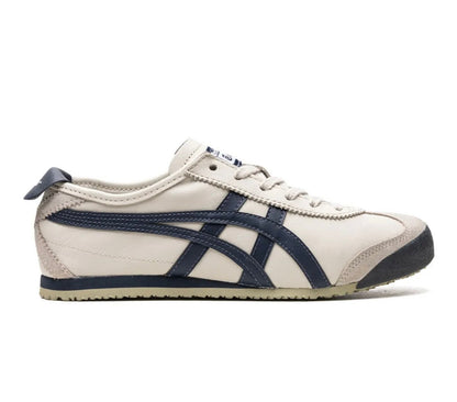 Onitsuka Tiger Mexico white navy high-performance athletic footwear Navy