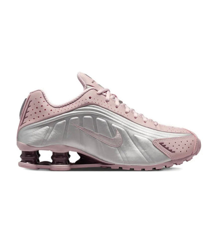 Nike Shox R4 Silver Pink - high-performance athletic footwear in Pink with advanced cushioning