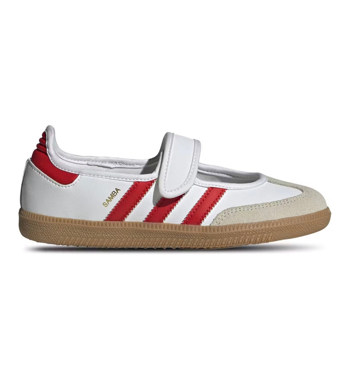 Adidas Samba Jane White Red - high-performance athletic footwear in White with advanced cushioning